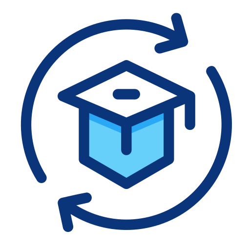 graduación icono gratis