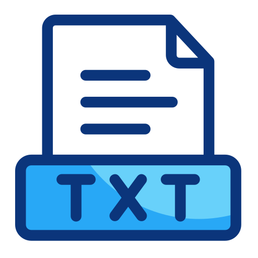 txt icono gratis