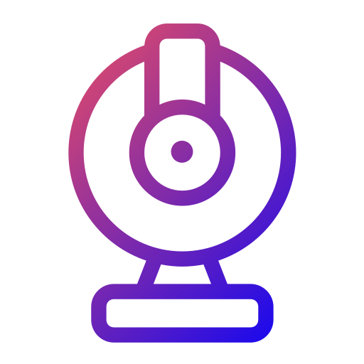 cámara web icono gratis