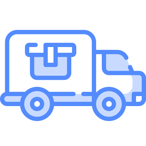 Delivery truck Generic Blue icon