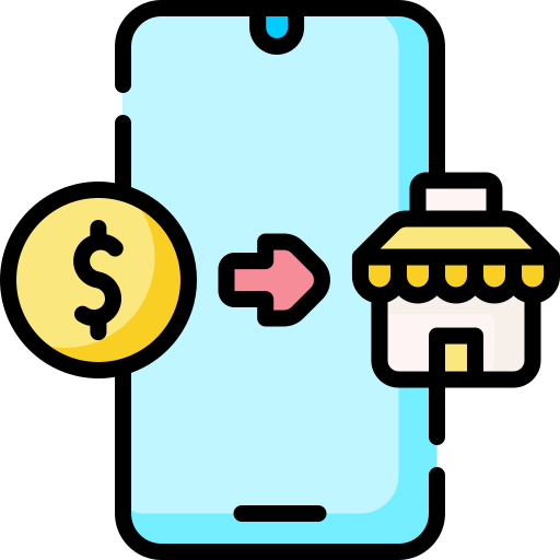 Mobile payment free icon