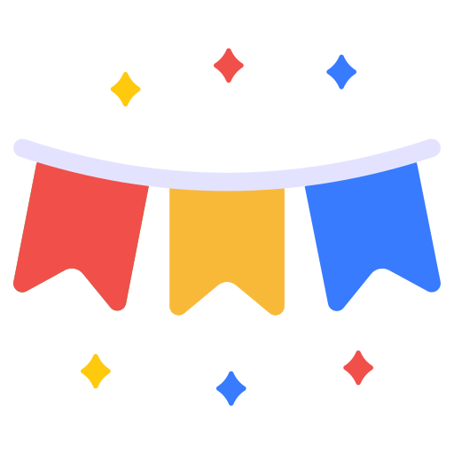 bunting grátis ícone bunting grátis ícone