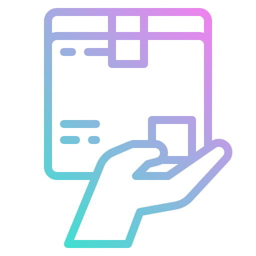 entrega icono gratis