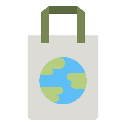 bolsa ecológica icono gratis