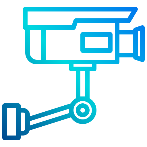 circuito cerrado de televisión icono gratis