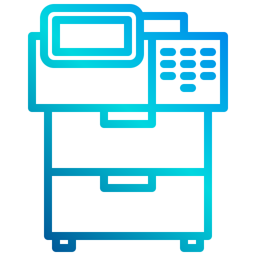 Printer xnimrodx Lineal Gradient icon