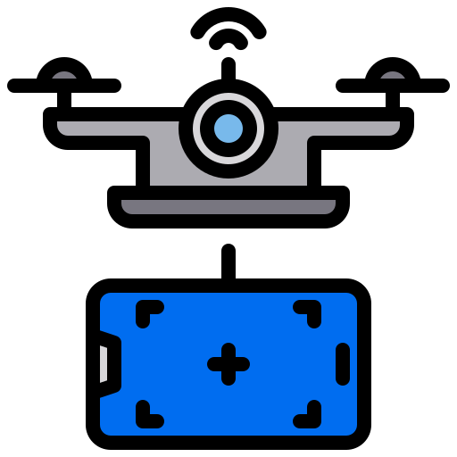 Drone free icon