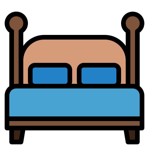 cama icono gratis