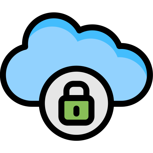 Cloud server free icon Cloud server free icon