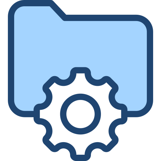 Folder Generic Blue icon