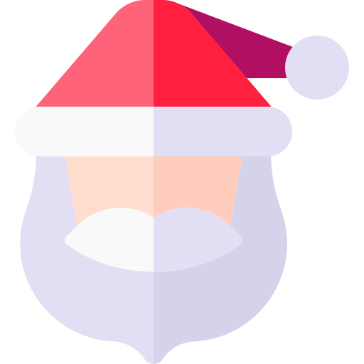 papá noel icono gratis