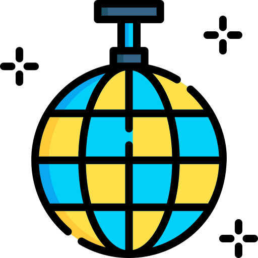 bola de discoteca grátis ícone bola de discoteca grátis ícone