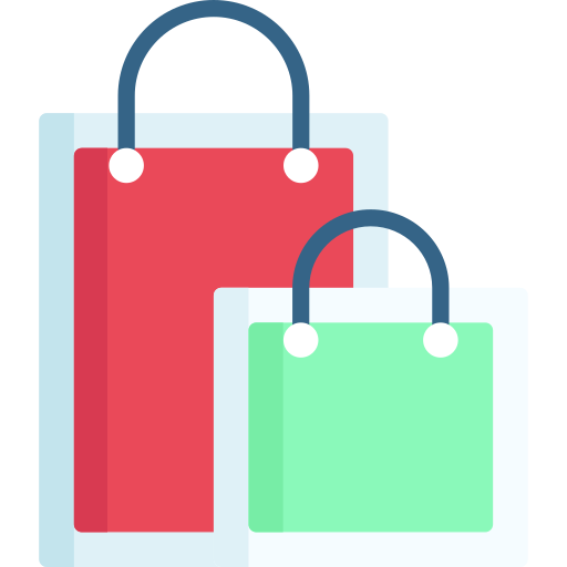 bolsas de compra icono gratis