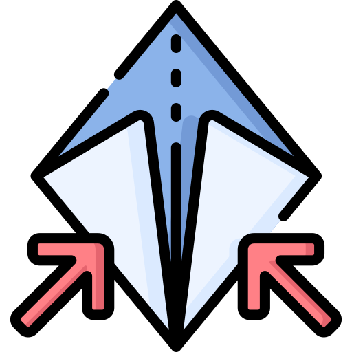 종이 접기 무료 아이콘