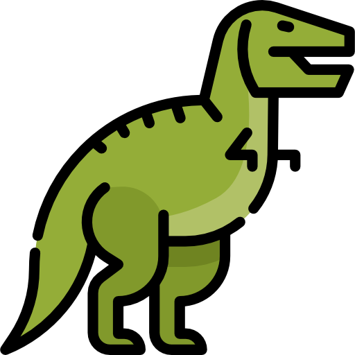 tirannosauro Special Lineal color icona