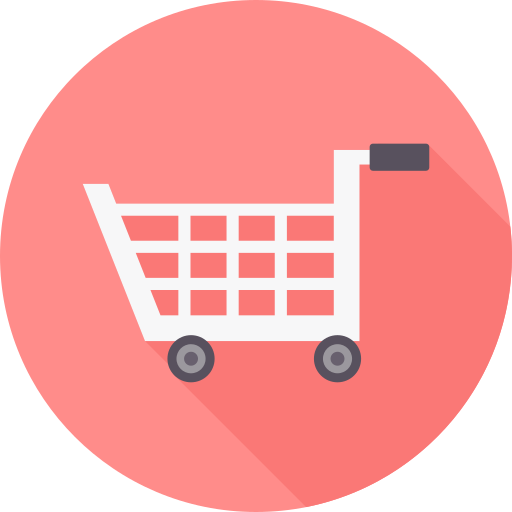 Carrito de compras icono gratis