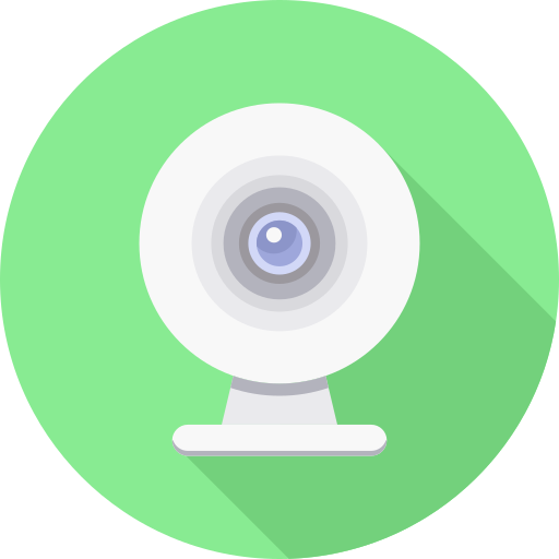 Webcam Icon monk Flat icon