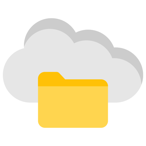 Cloud storage Generic Flat icon