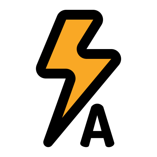 Auto flash free icon Auto flash free icon