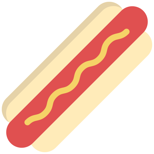 hot dog icono gratis