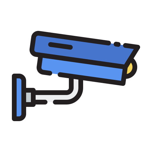 vidéosurveillance Icône gratuit