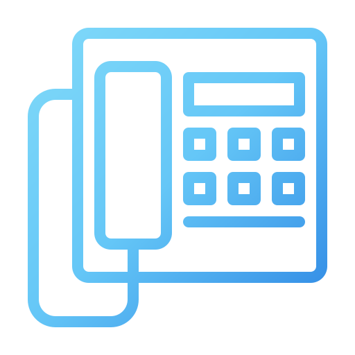 Telephone Generic Gradient icon