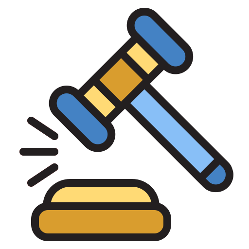 Auction Generic Outline Color icon