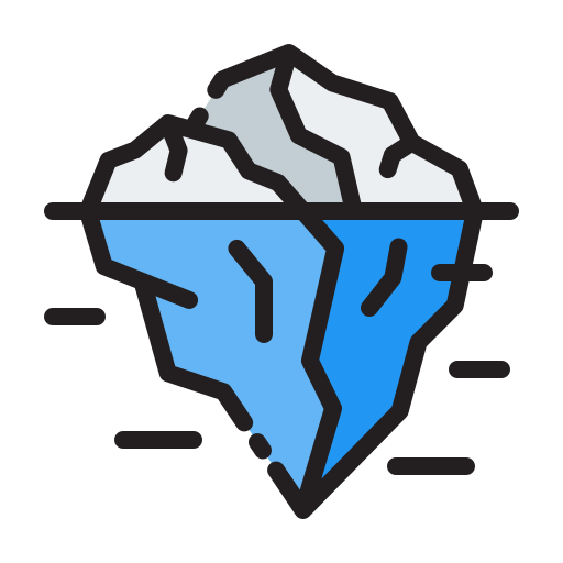 iceberg icono gratis