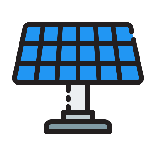 panel solar icono gratis