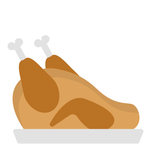 Roast chicken Generic Flat icon