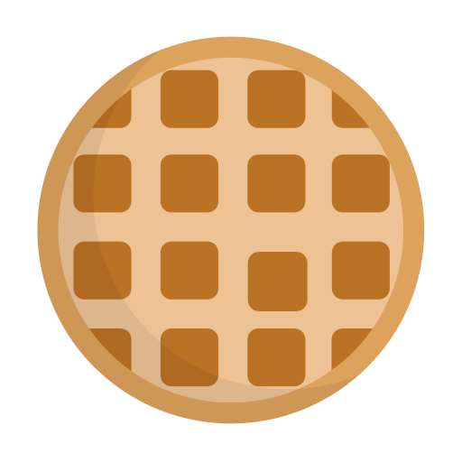 Waffle Generic Flat icon