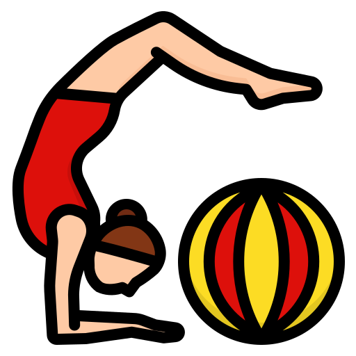 gimnasta icono gratis