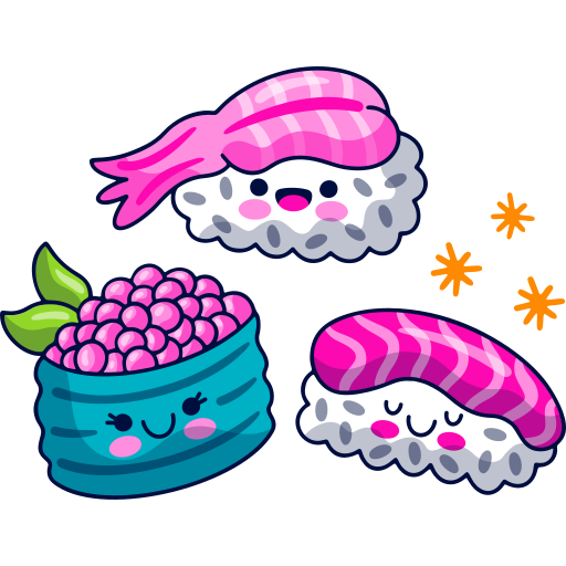 sushi grátis figurinha sushi grátis figurinha