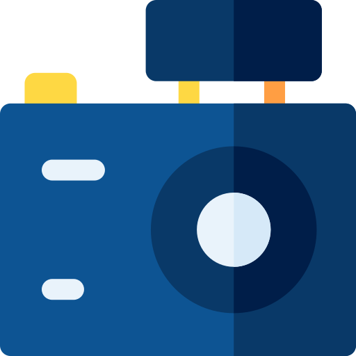 câmera fotografica grátis ícone