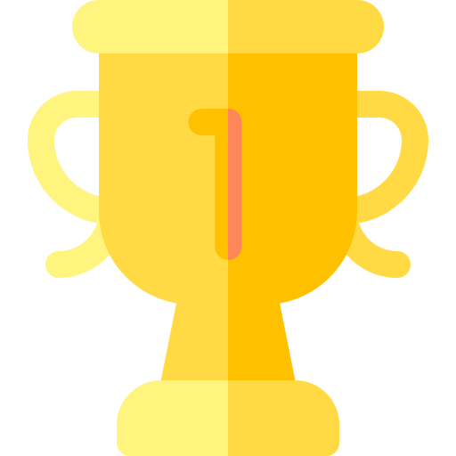 Trophy Basic Rounded Flat icon