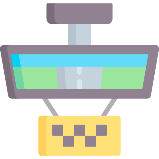 espejo retrovisor icono gratis
