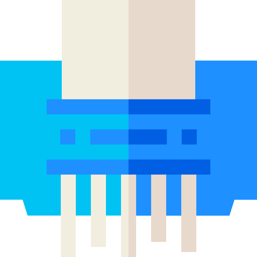 déchiqueteuse Icône gratuit déchiqueteuse Icône gratuit