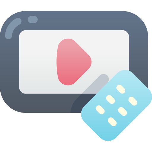 Live streaming free icon Live streaming free icon