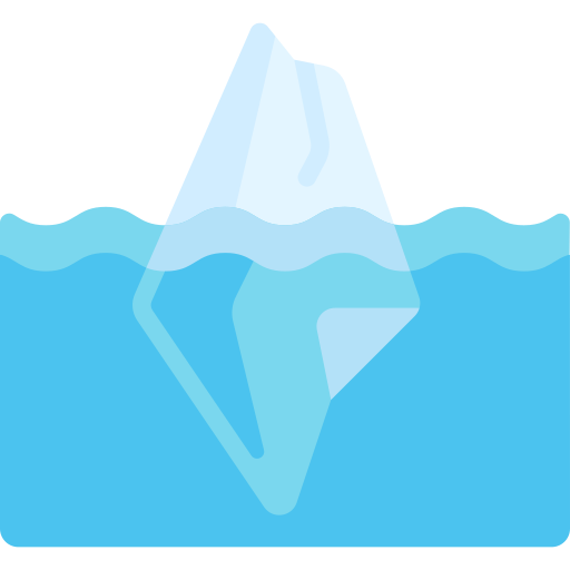 iceberg icono gratis