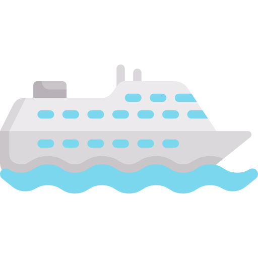 Cruise ship Special Flat icon