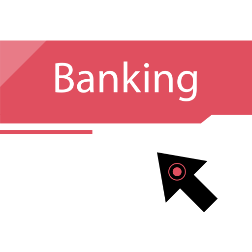 banca en línea icono gratis