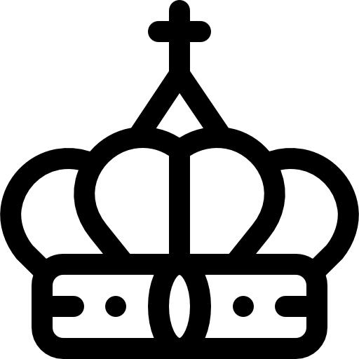 Chess Piece, shapes, miscellaneous, Royalty, king, Queen, crown icon