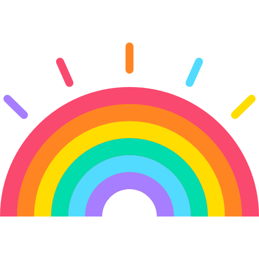 rainbow icon png