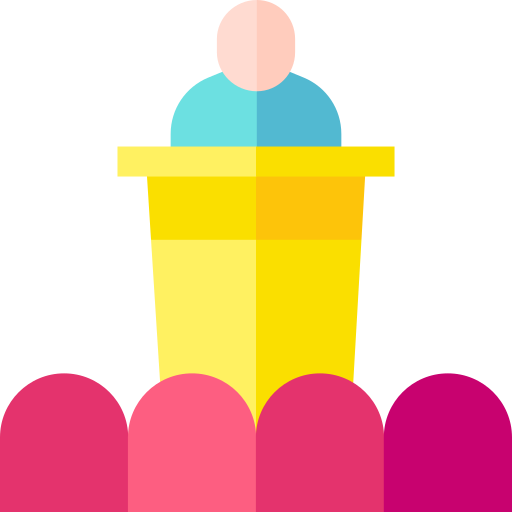 conferencia icono gratis