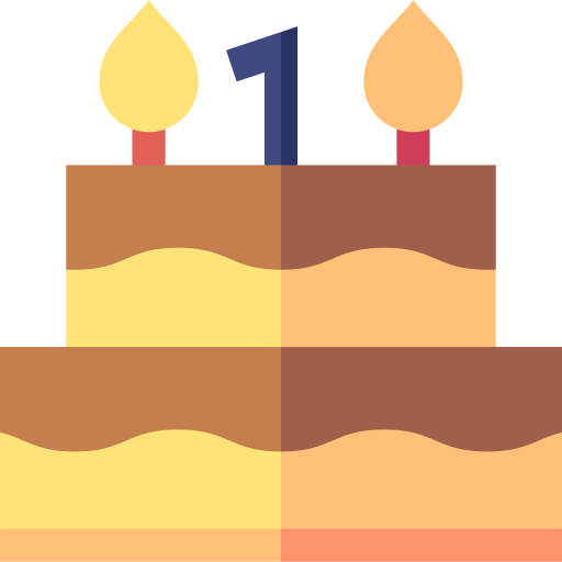 gâteau d'anniversaire Icône gratuit gâteau d'anniversaire Icône gratuit