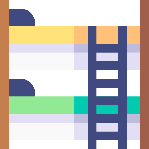 Bunk bed free icon