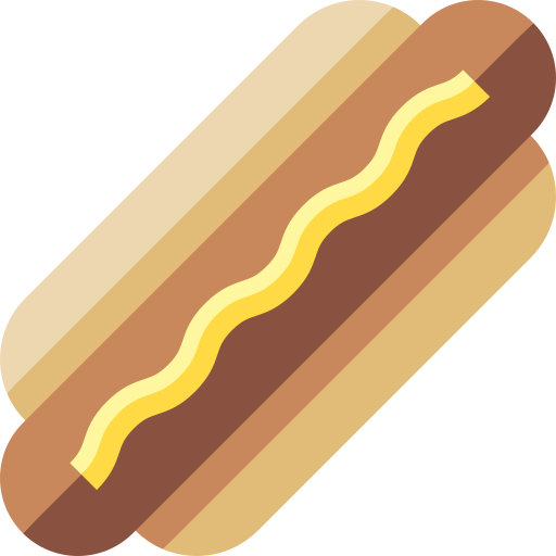 hot dog icono gratis