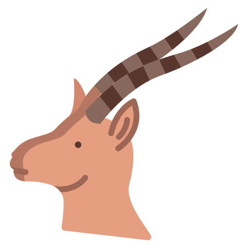 gazelle Icône gratuit gazelle Icône gratuit