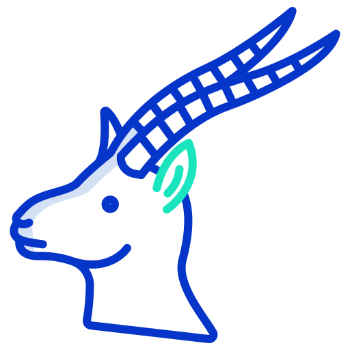gazelle Icône gratuit gazelle Icône gratuit