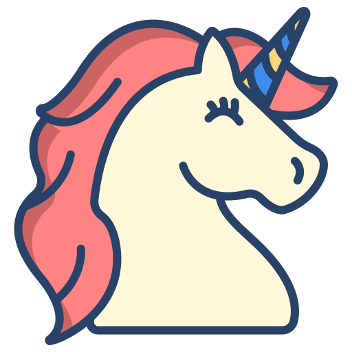 unicornio icono gratis